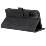 AZNS All-round Protection PU Leather Wallet Stand Shockproof Phone Case Cover for Honor X30 Max