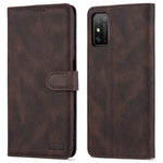 AZNS All-round Protection PU Leather Wallet Stand Shockproof Phone Case Cover for Honor X30 Max