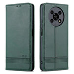AZNS For Honor X30 / X9 5G / Magic4 Lite 5G Magnetic Auto-absorbed Textured PU Leather Wallet Stand Protective Phone Case Cover