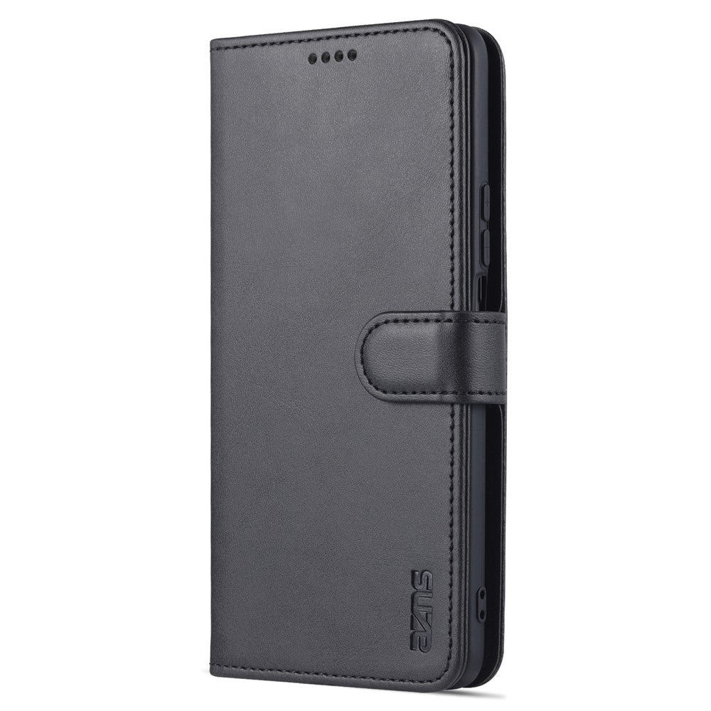 AZNS PU Leather Phone Case for Honor X30 / X9 5G / Magic4 Lite 5G Supporting Stand Anti-dust Shockproof Phone Cover Wallet