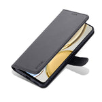 AZNS PU Leather Phone Case for Honor X30 / X9 5G / Magic4 Lite 5G Supporting Stand Anti-dust Shockproof Phone Cover Wallet