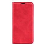 For Honor X7 Skin-touch Feeling PU Leather Cover Magnetic Auto-absorbed Phone Wallet Stand Case