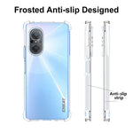 ENKAY HAT PRINCE Shcokproof TPU Slim-skal till Huawei Nova 9 SE Kristallklart halkfritt mobilskydd med fyra hörn och förbättrat fallskydd