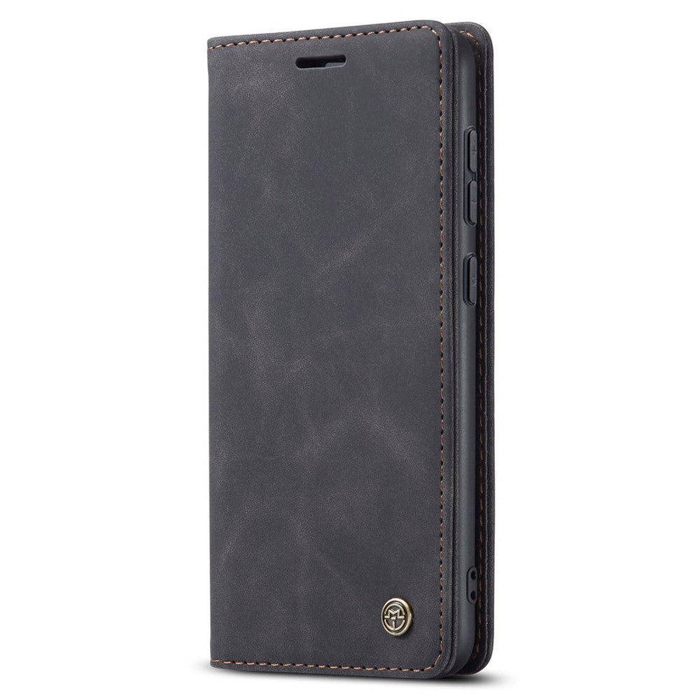 CASEME 013 Series for Huawei P50 Pro PU Leather Drop-proof Phone Case Stand Wallet Magnetic Auto Closing Protective Cover