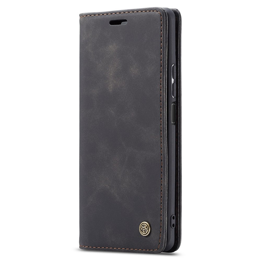 CASEME 013 Series for Huawei P40 lite 4G/Nova 7i/nova 6 SE PU Leather Folio Flip Wallet Cover Adjustable Stand Phone Case