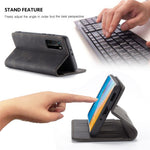 CASEME 013 Series for Huawei P40 Pro Foldable Stand PU Leather Cover Wallet Phone Case