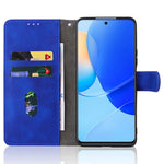 Skin-touch Feeling Phone Case for Huawei nova 9 SE, Anti-scratch PU Leather + TPU Stand Wallet Shell