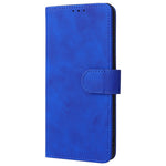 Skin-touch Feeling Phone Case for Huawei nova 9 SE, Anti-scratch PU Leather + TPU Stand Wallet Shell