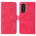 Skin-touch Feeling Phone Case for Huawei nova 9 SE, Anti-scratch PU Leather + TPU Stand Wallet Shell