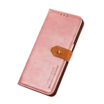 KHAZNEH til Honor X8 4G Magnetisk Lukkestativcover, Dual Farve Læder Flip Wallet Telefoncover