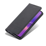 AZNS for Honor X8 4G PU Leather Flip Protective Cover Stand Magnetic Auto-absorbed TPU Shockproof Inner Case with Wallet Function