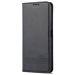 AZNS for Honor X8 4G PU Leather Flip Protective Cover Stand Magnetic Auto-absorbed TPU Shockproof Inner Case with Wallet Function