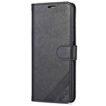 AZNS For Honor X8 4G / X30i Textured Leather Magnetic Protective Book Flip Cover Viewing Stand Wallet Magnetic Cover