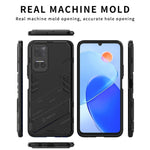 For Honor Play6T 5G PC + TPU Case Cell Phone Protector with Kickstand