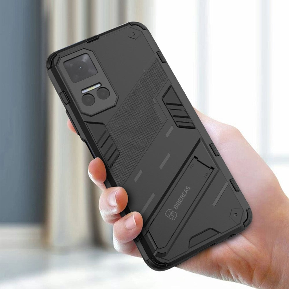 For Honor Play6T 5G PC + TPU Case Cell Phone Protector with Kickstand