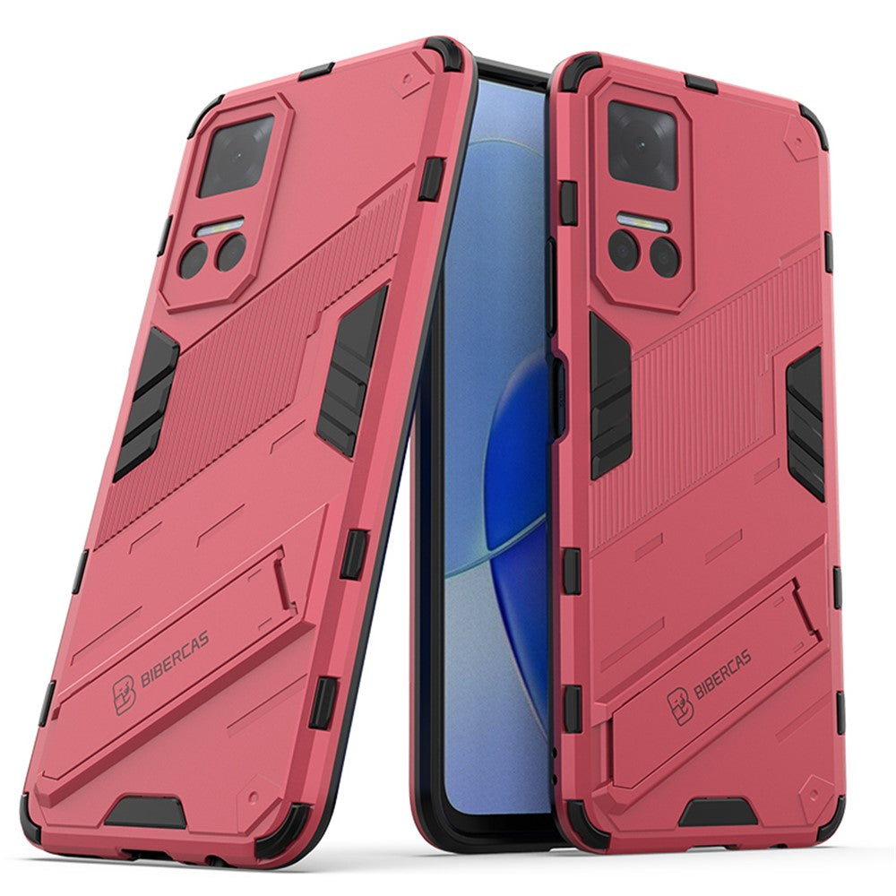 For Honor Play6T 5G PC + TPU Case Cell Phone Protector with Kickstand