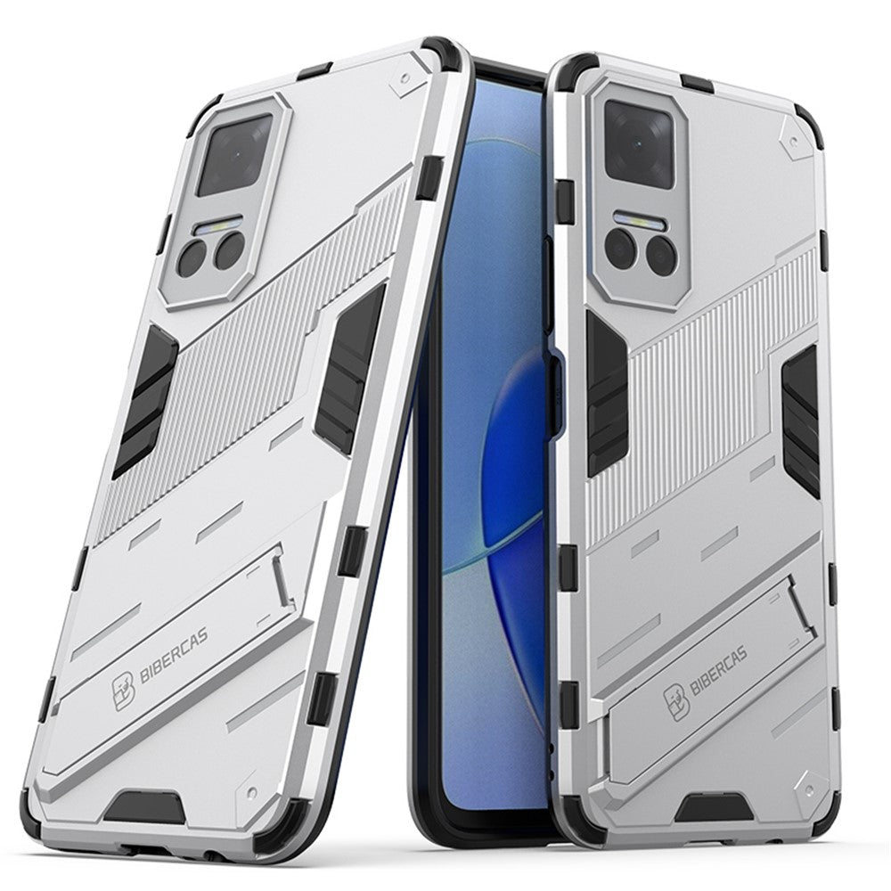 For Honor Play6T 5G PC + TPU Case Cell Phone Protector with Kickstand
