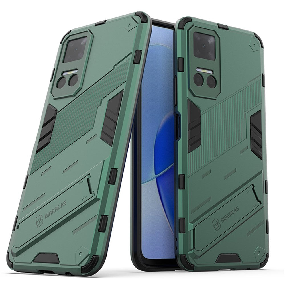 For Honor Play6T 5G PC + TPU Case Cell Phone Protector with Kickstand