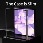 For Huawei Mate Xs 2 Bumper Frame Cover Scratch-Resistant PC +TPU Raised Edge Protection Folding Case