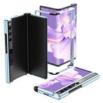 For Huawei Mate Xs 2 Bumper Frame Cover Scratch-Resistant PC +TPU Raised Edge Protection Folding Case