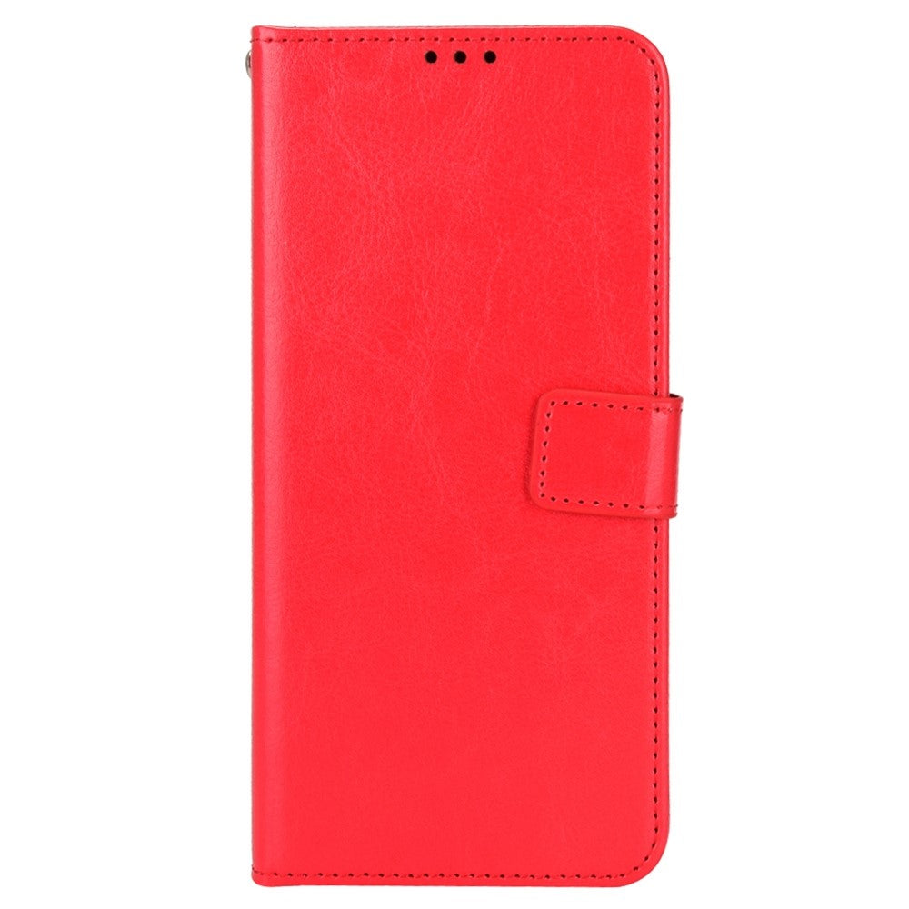 For Honor X9 4G/5G/Magic4 Lite 4G/5G/X30 5G PU-læder Magnetisk Etui Crazy Horse Tekstur Indre TPU Anti-ridse Ståpung-cover med Rem