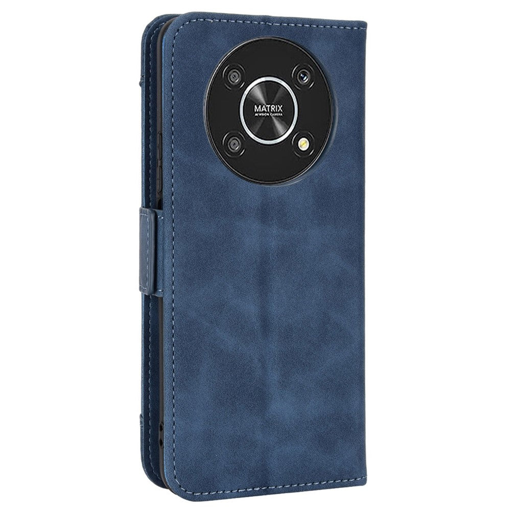 For Honor X9 4G/5G/Magic4 Lite 4G/5G/X30 5G PU Leather Flip Stand Case Magnetic Closure Multi-Card Slot Holder Wallet Cover