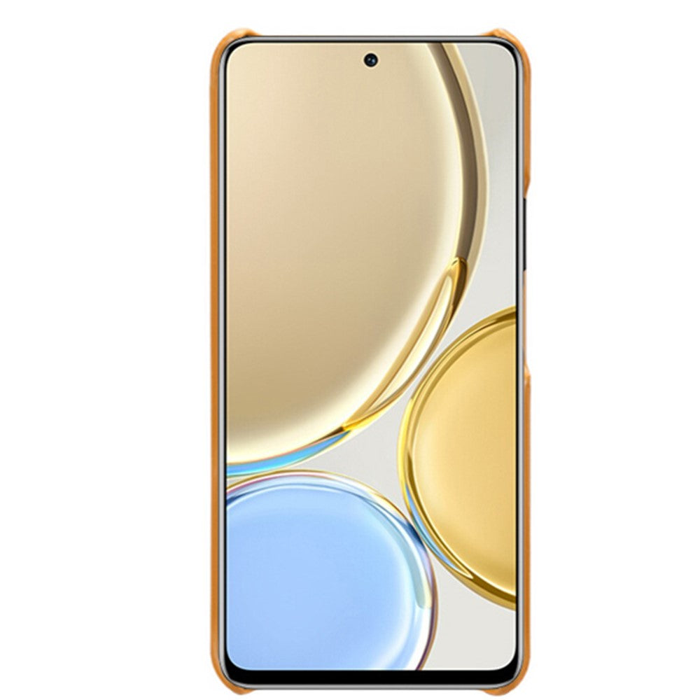 For Honor X30/Magic4 Lite 5G/X9 5G/X9 4G Slim Thin Phone Cover Scratch-resistant Textured PU Leather Coated PC Phone Case