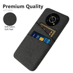 Til Honor Magic4 Lite 5G/X30/X9 4G/X9 5G Dual Card Slots Stof + PC Bagcover Stoftekstur Beskyttende Telefoncover