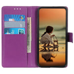 Huawei Nova Y70 4G/Y70 Plus 4G Litchi Texture Plånboksfodral PU-läder Stativ Stötsäkert TPU Skyddsskal