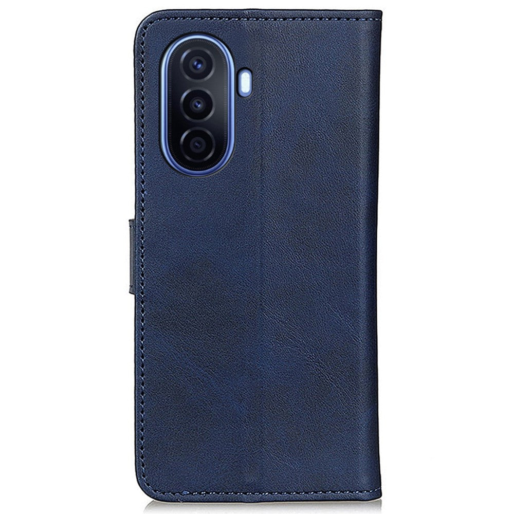 Huawei Nova Y70 Plus/Y70 4G Stötsäkert PU-läderfodral Heltäckande Plånboksskyddande Fodral