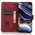 KHAZNEH for Huawei nova Y70 4G/Y70 Plus 4G Textured PU Leather Folio Book Case Magnetic Closure Stand Function Flip Wallet Phone Cover