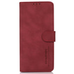 KHAZNEH for Huawei nova Y70 4G/Y70 Plus 4G Textured PU Leather Folio Book Case Magnetic Closure Stand Function Flip Wallet Phone Cover