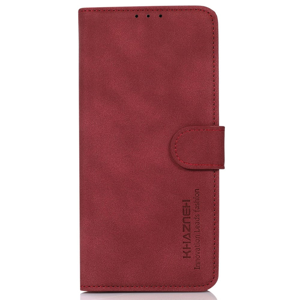 KHAZNEH for Huawei nova Y70 4G/Y70 Plus 4G Textured PU Leather Folio Book Case Magnetic Closure Stand Function Flip Wallet Phone Cover
