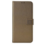Diamond Texture Case for Huawei nova Y70 4G/nova Y70 Plus 4G, Stand Wallet Anti-wear Leather Protective Phone Cover with Strap