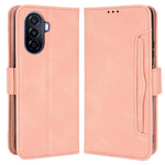 Huawei Nova Y70 4G/Nova Y70 Plus 4G, slitstarkt PU-läderfodral, plånboksfodral, stötdämpande mobilfodral med flera kortplatser.