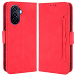 Huawei Nova Y70 4G/Nova Y70 Plus 4G, slitstarkt PU-läderfodral, plånboksfodral, stötdämpande mobilfodral med flera kortplatser.