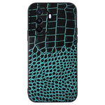 For Huawei Enjoy 50/nova Y70 4G/nova Y70 Plus 4G Crocodile Texture Genuine Cowhide Leather Coating Case Leather Soft TPU Hard PC Protection Phone Cover