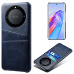 For Honor X40 5G / X9a 5G / Magic5 Lite 5G PU Leather Coated Hard PC Hybrid Phone Case Shockproof Anti-Scratch Dual Card Slots Cover
