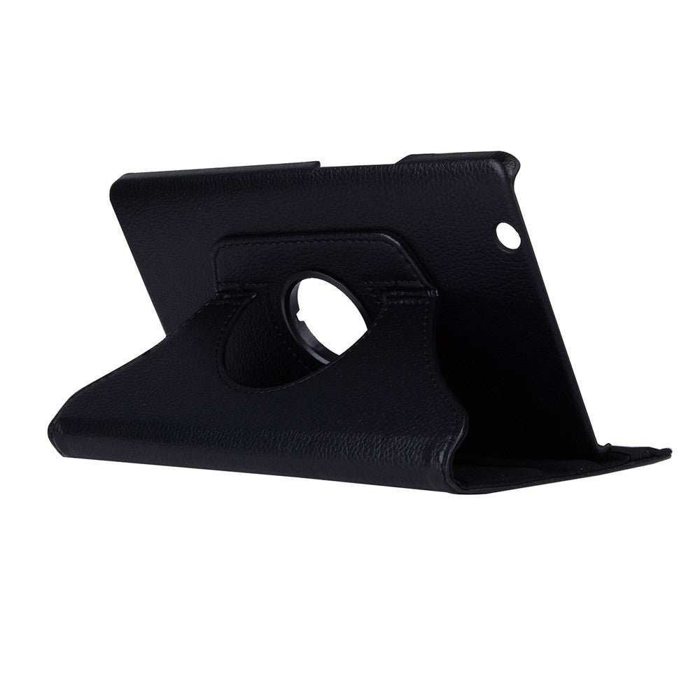 Litchi Grain Leather Rotary Stand Tablet Case for Huawei Mediapad M3 8.4 Inch