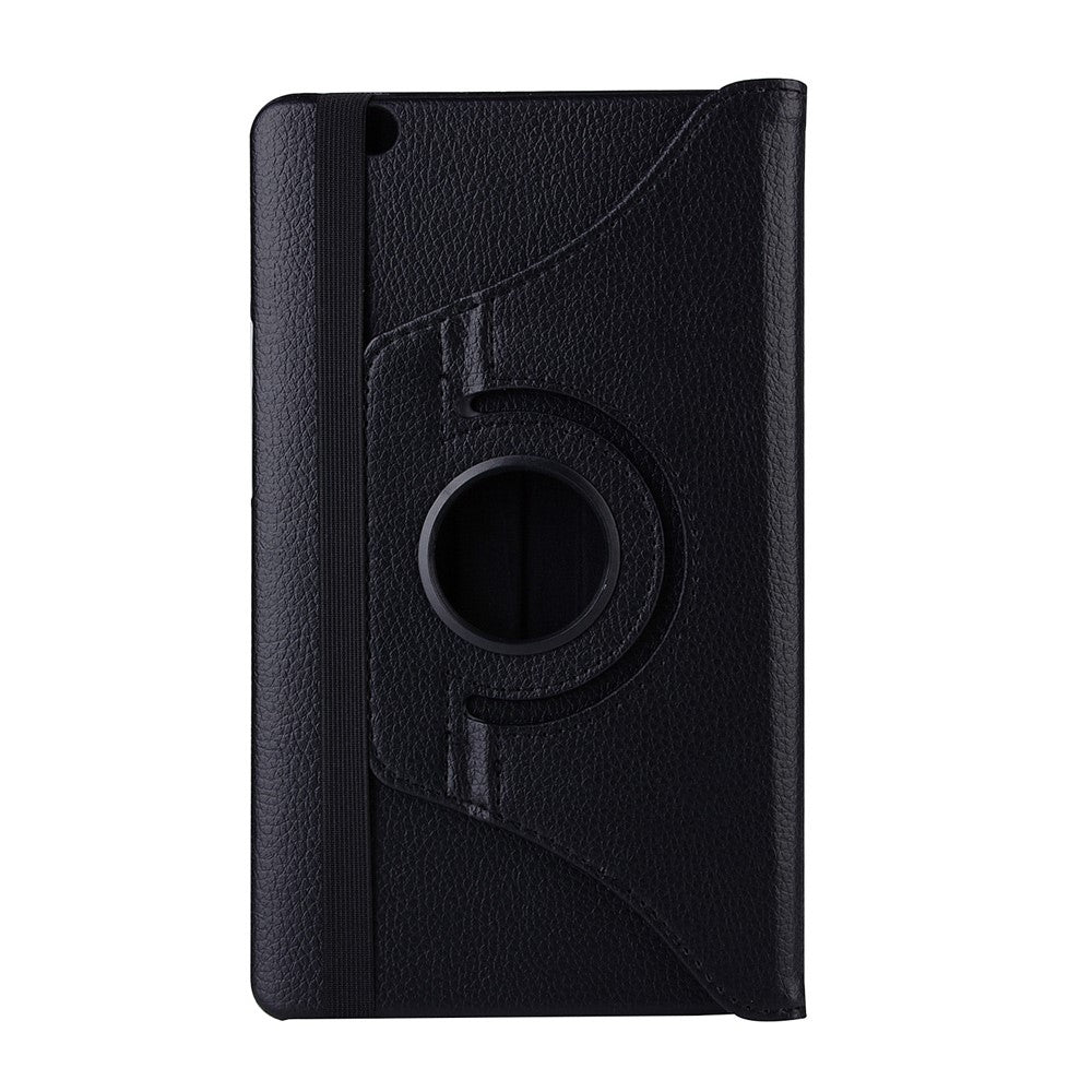 Litchi Grain Leather Rotary Stand Tablet Case for Huawei Mediapad M3 8.4 Inch