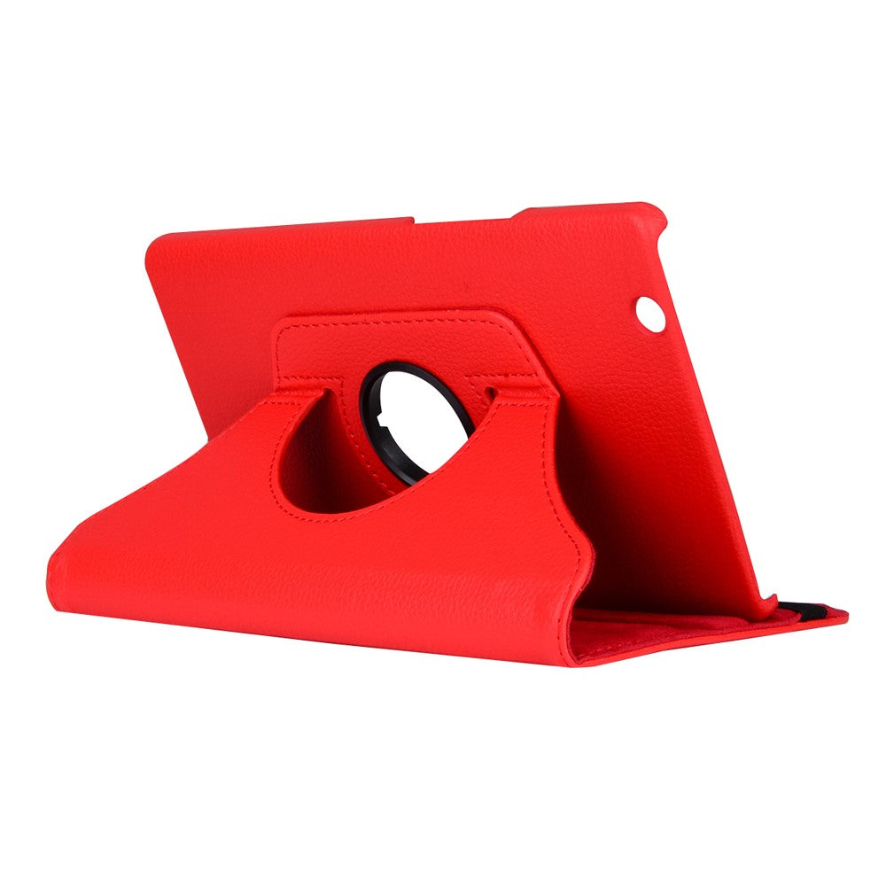 Litchi Grain Leather Rotary Stand Tablet Case for Huawei Mediapad M3 8.4 Inch