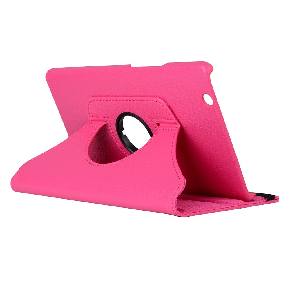 Litchi Grain Leather Rotary Stand Tablet Case for Huawei Mediapad M3 8.4 Inch