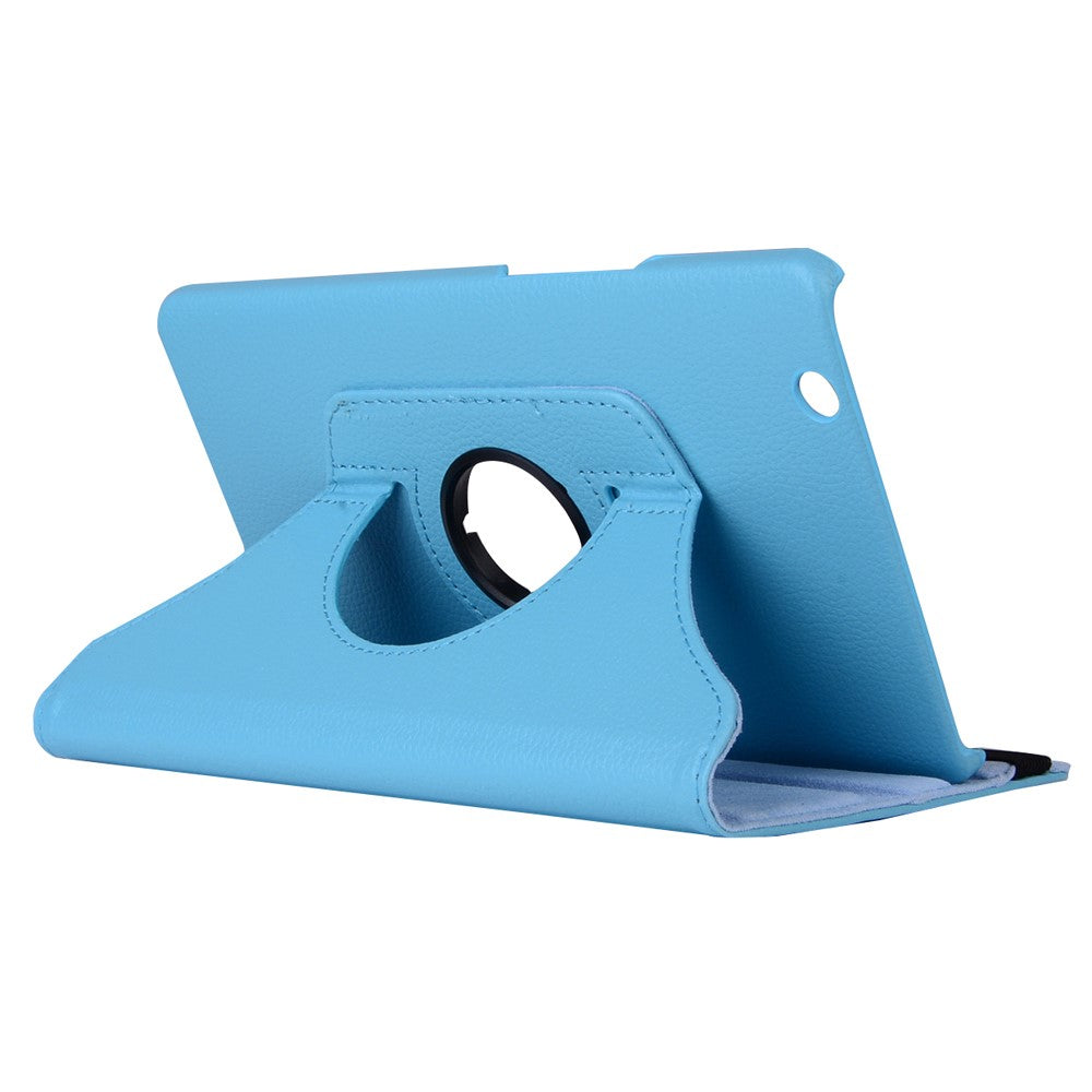 Litchi Grain Leather Rotary Stand Tablet Case for Huawei Mediapad M3 8.4 Inch