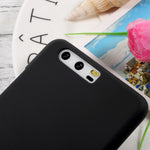 Tillbehör för gummibelagt PC-hårt mobilskal till Huawei P10