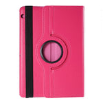 For Huawei MediaPad T3 10 Litchi Skin Leather 360 Degree Rotary Stand Multi-Angle Support Tablet Case