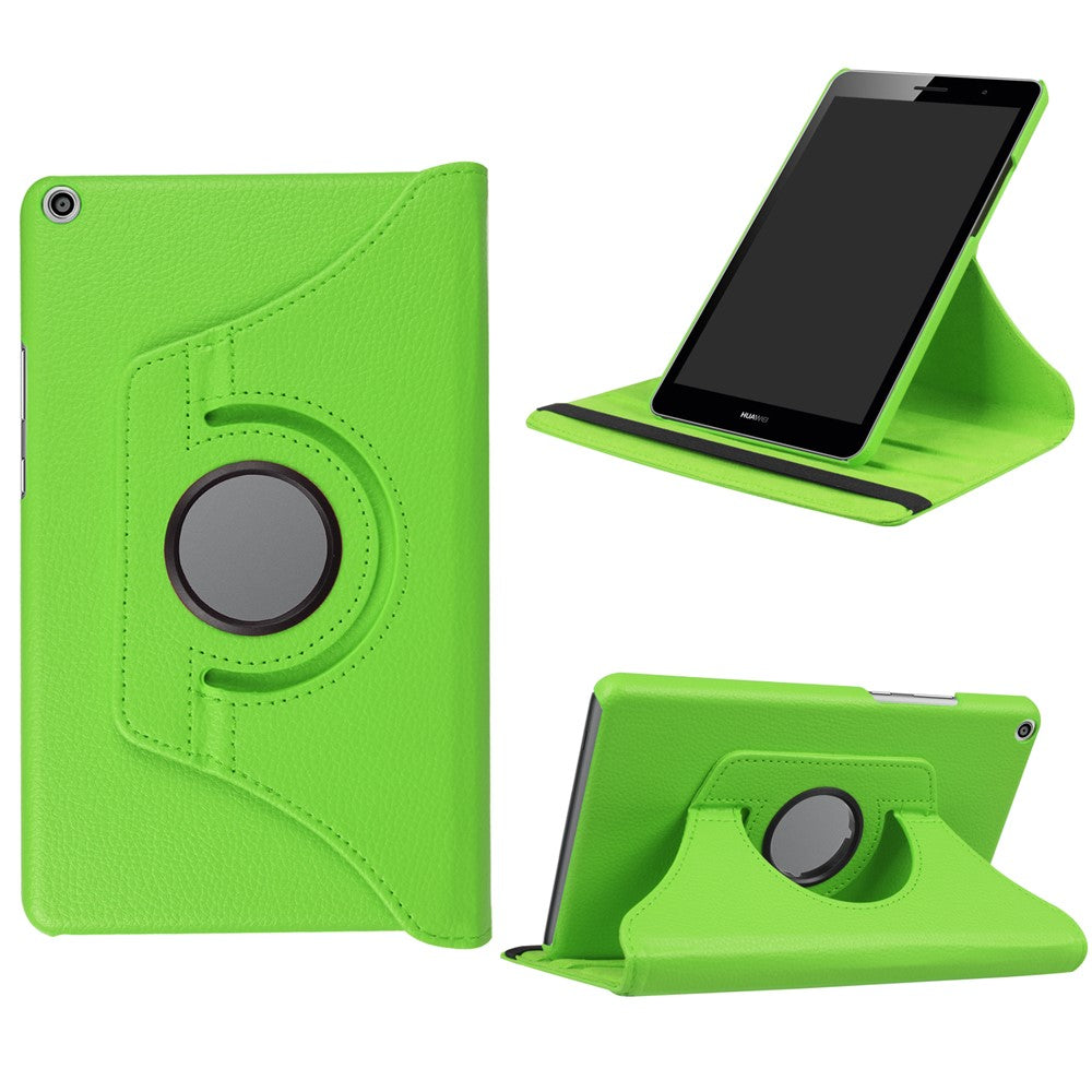 Litchi Skin Leather 360 Degree Rotary Stand Tablet Case for Huawei Mediapad T3 8.0