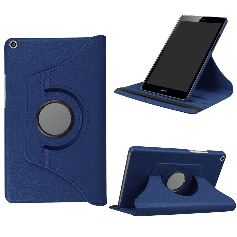 Litchi Skin Leather 360 Degree Rotary Stand Tablet Case for Huawei Mediapad T3 8.0