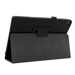 Reptåligt stötsäkert läderfodral med litchitextur för Lenovo Tab M10 TB-X605F