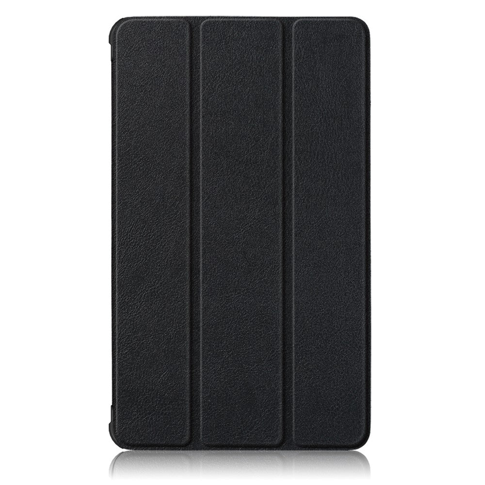 For  Lenovo Tab M7 (2nd Gen) TB-7305F / (3rd Gen) PU Leather Tablet Case Tri-fold Stand Scratch Resistant Flip Cover