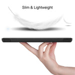 Stable Tri-fold Stand Stand Leather Tablet Covering Protection Case for Lenovo Tab M8 TB-8505X